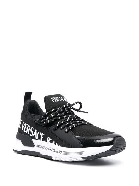 versace jeans sneaker low nero|high top versace sneakers men.